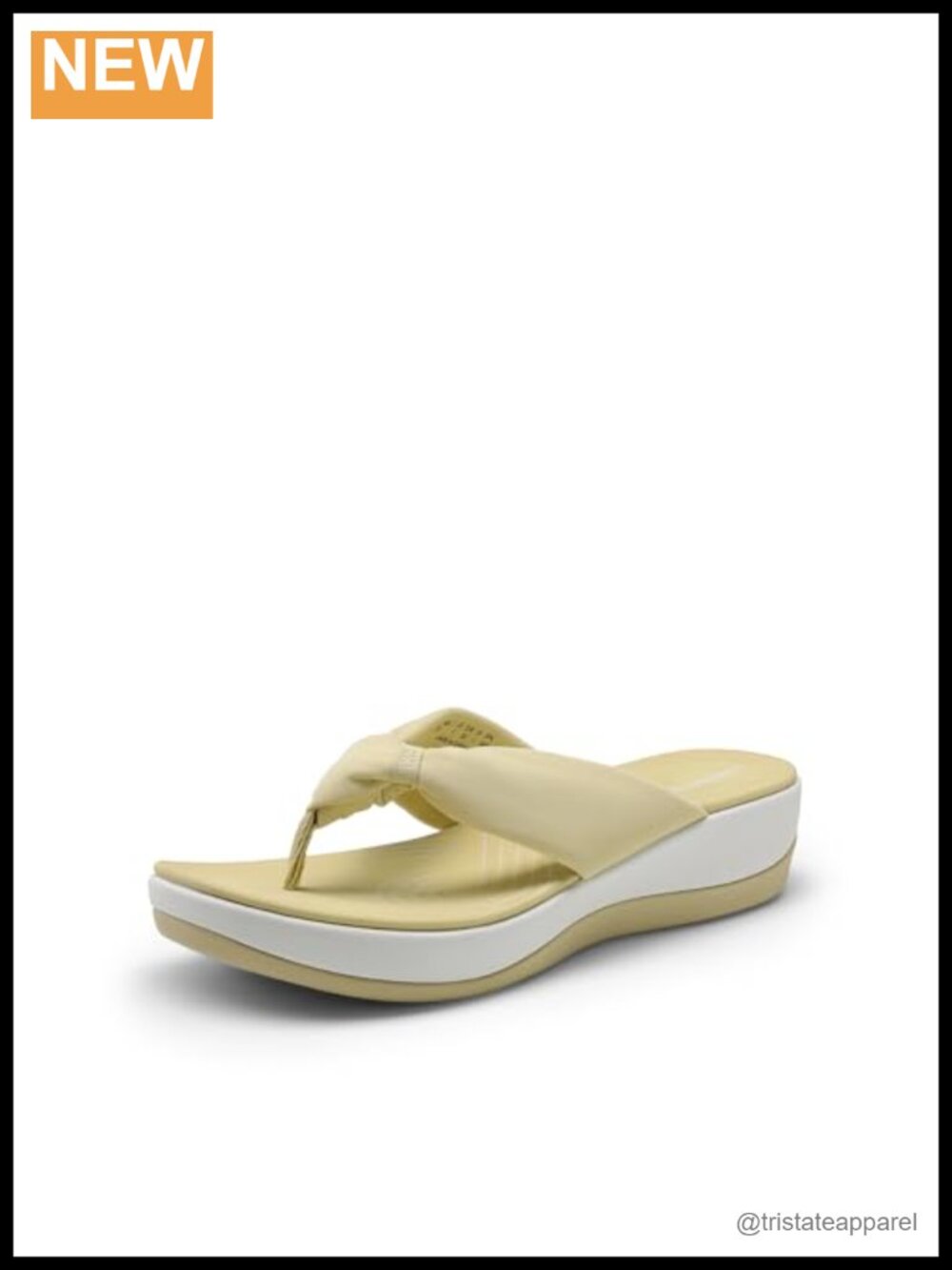 Platform Flip Flops Cushioned Thong Sandals Soft EVA Foam Lightweight Lycra
